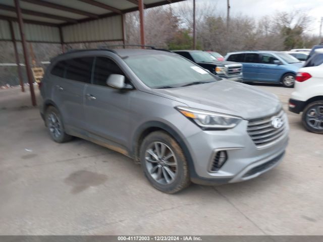 hyundai santa fe 2017 km8sn4hf4hu242249