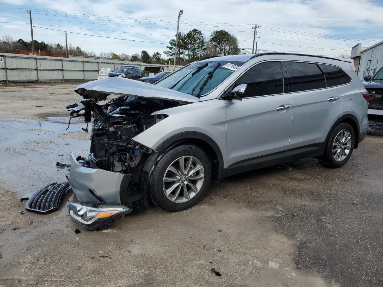 hyundai santa fe 2018 km8sn4hf5ju257347