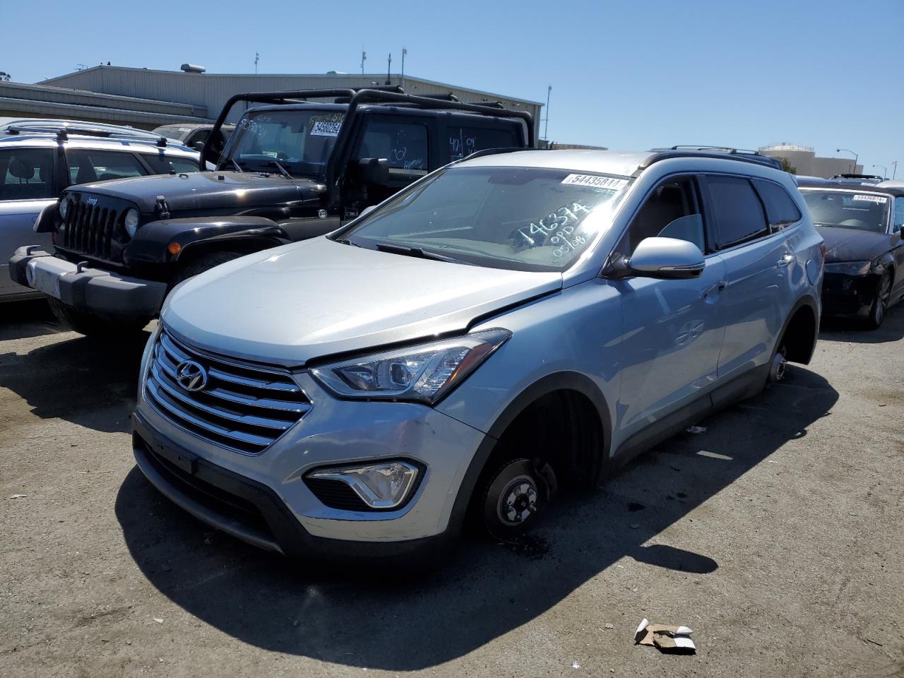 hyundai santa fe 2013 km8sn4hf7du004454