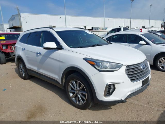 hyundai santa fe 2017 km8sn4hf7hu241712