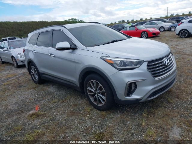 hyundai santa fe 2017 km8sn4hf7hu244867