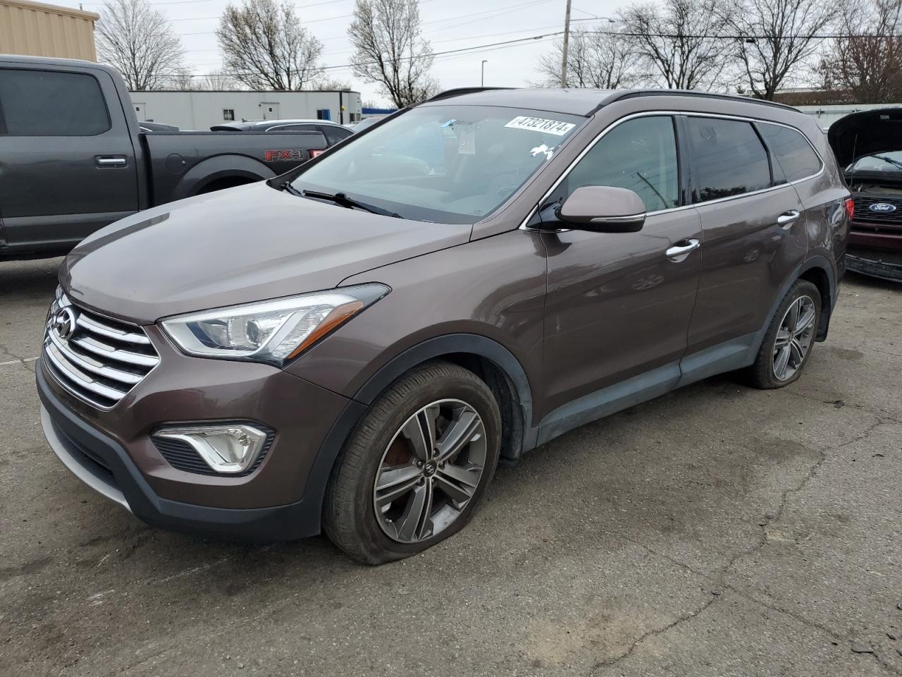 hyundai santa fe 2014 km8sn4hf8eu083778