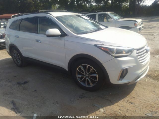 hyundai santa fe 2017 km8sn4hf8hu174781