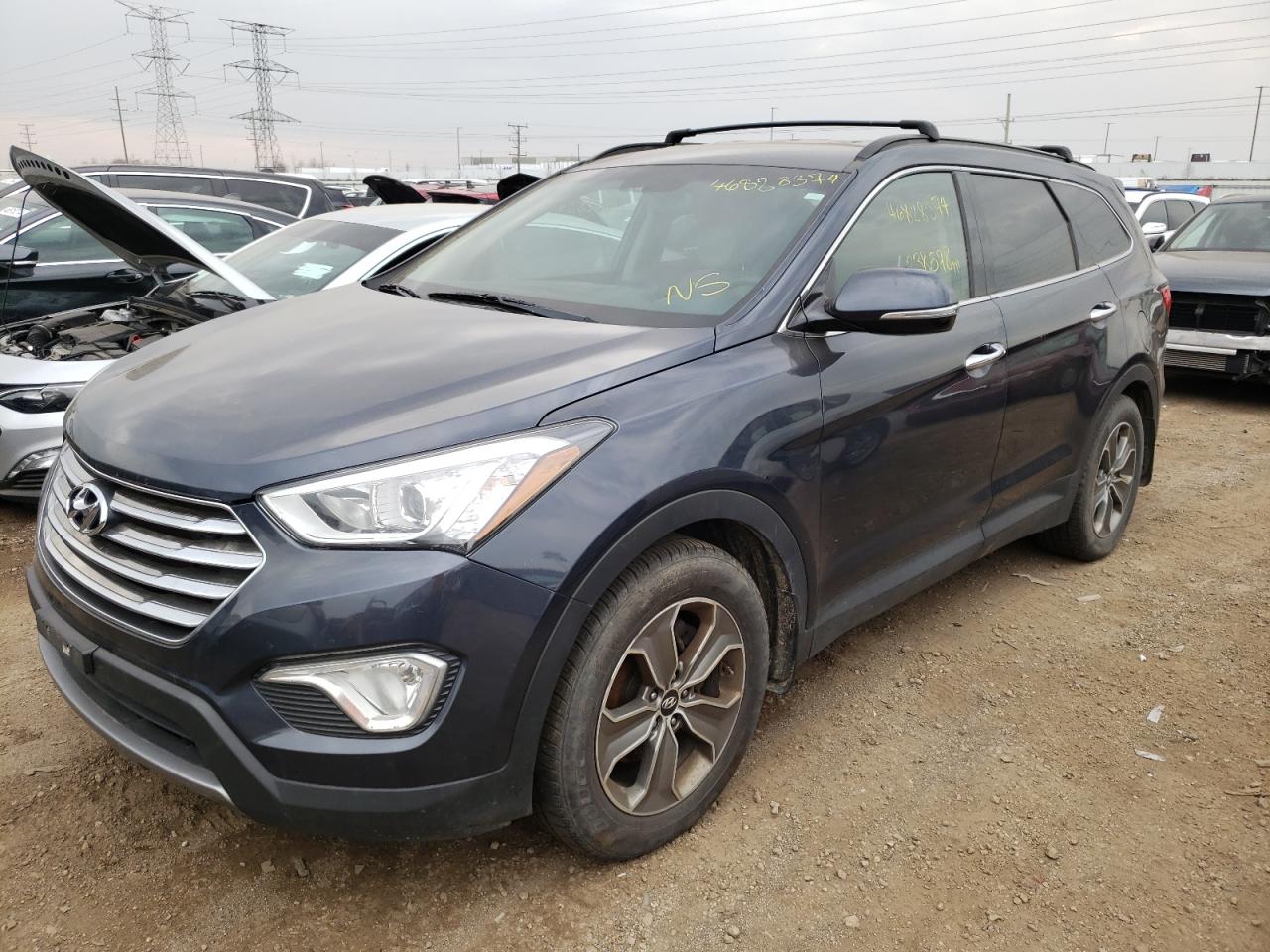 hyundai santa fe 2014 km8sndhf0eu055201