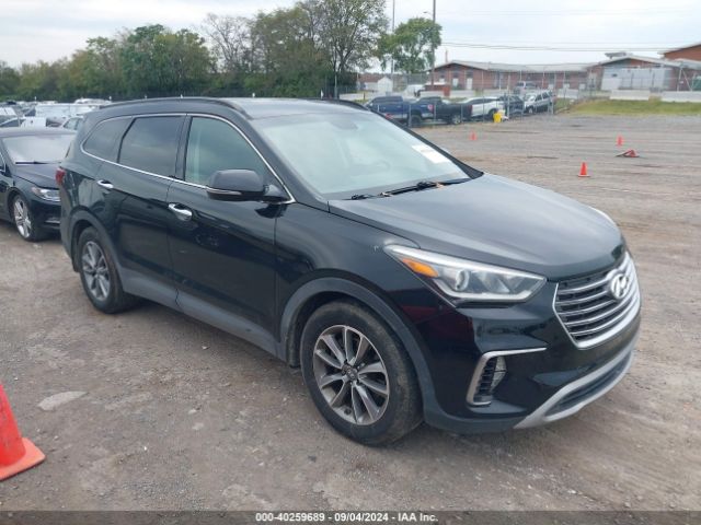 hyundai santa fe 2017 km8sndhf0hu217722