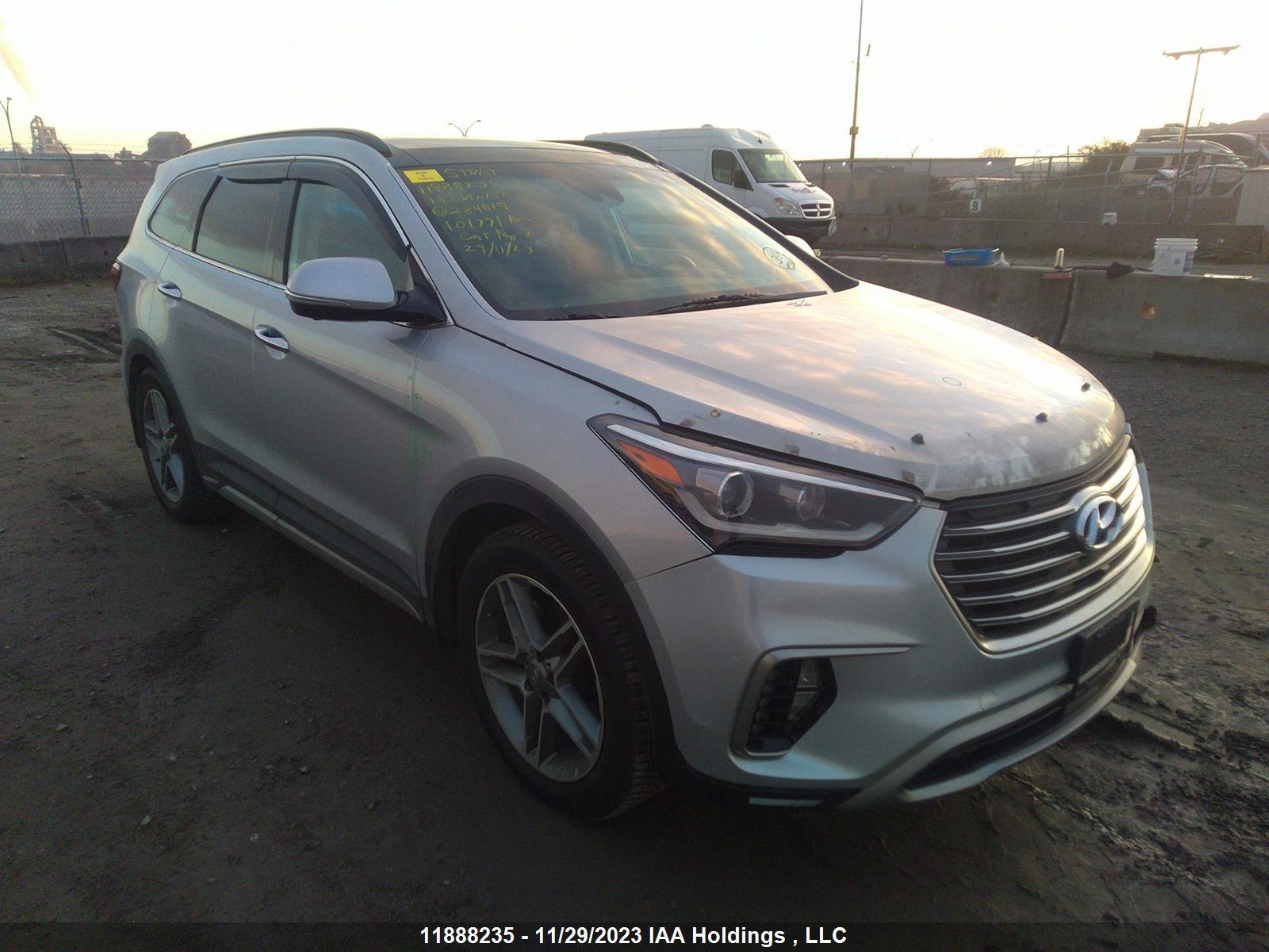 hyundai santa fe 2018 km8sndhf1ju284819