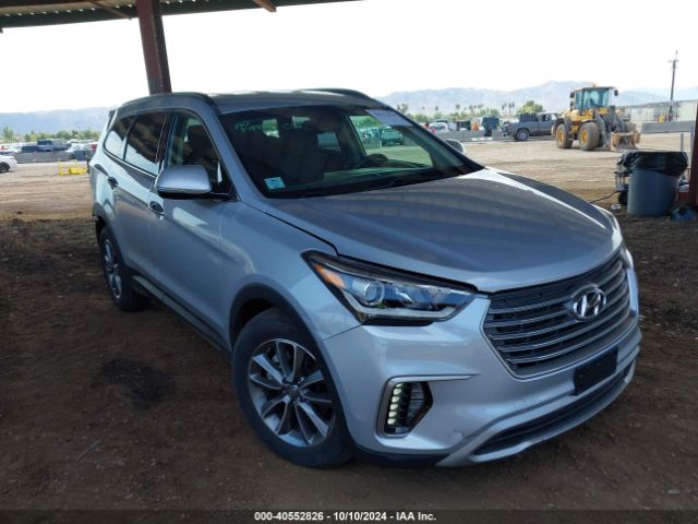 hyundai santa fe 2017 km8sndhf2hu178342