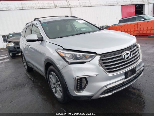 hyundai santa fe 2017 km8sndhf2hu186733