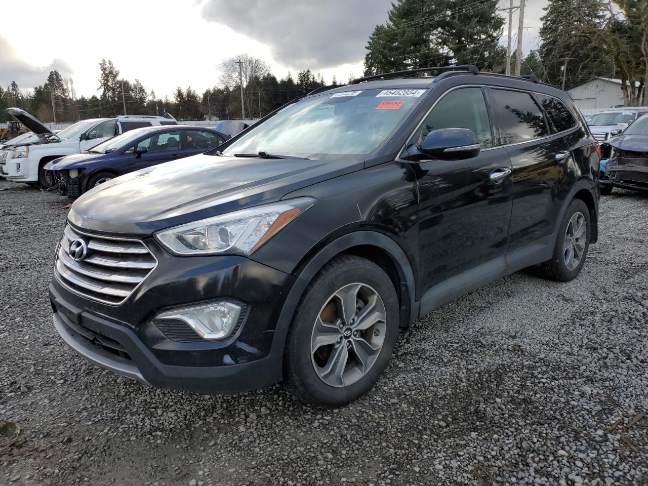 hyundai santa fe 2014 km8sndhf6eu056014