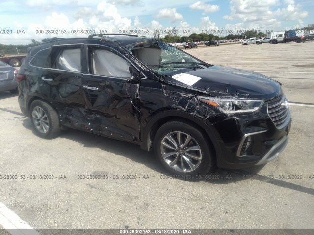 hyundai santa fe 2017 km8sndhf6hu196505