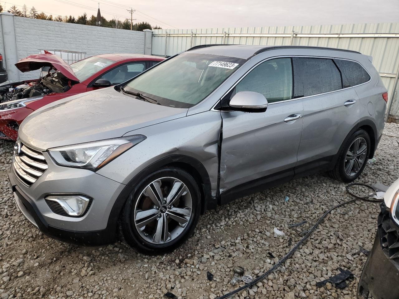 hyundai santa fe 2014 km8sndhf9eu078895