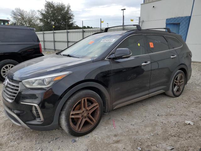 hyundai santa fe 2017 km8sr4hf1hu217068