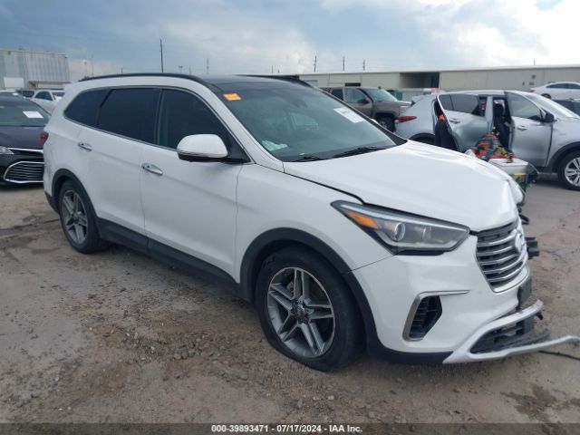 hyundai santa fe 2018 km8sr4hf1ju291581