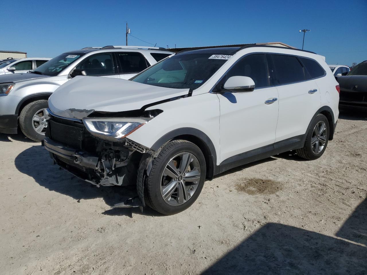 hyundai santa fe 2015 km8sr4hf2fu104789