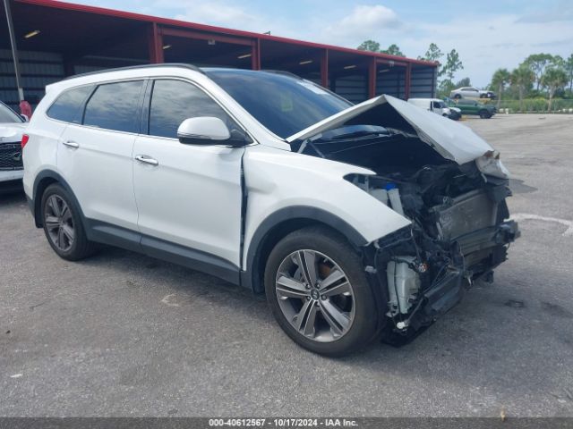 hyundai santa fe 2016 km8sr4hf2gu134411