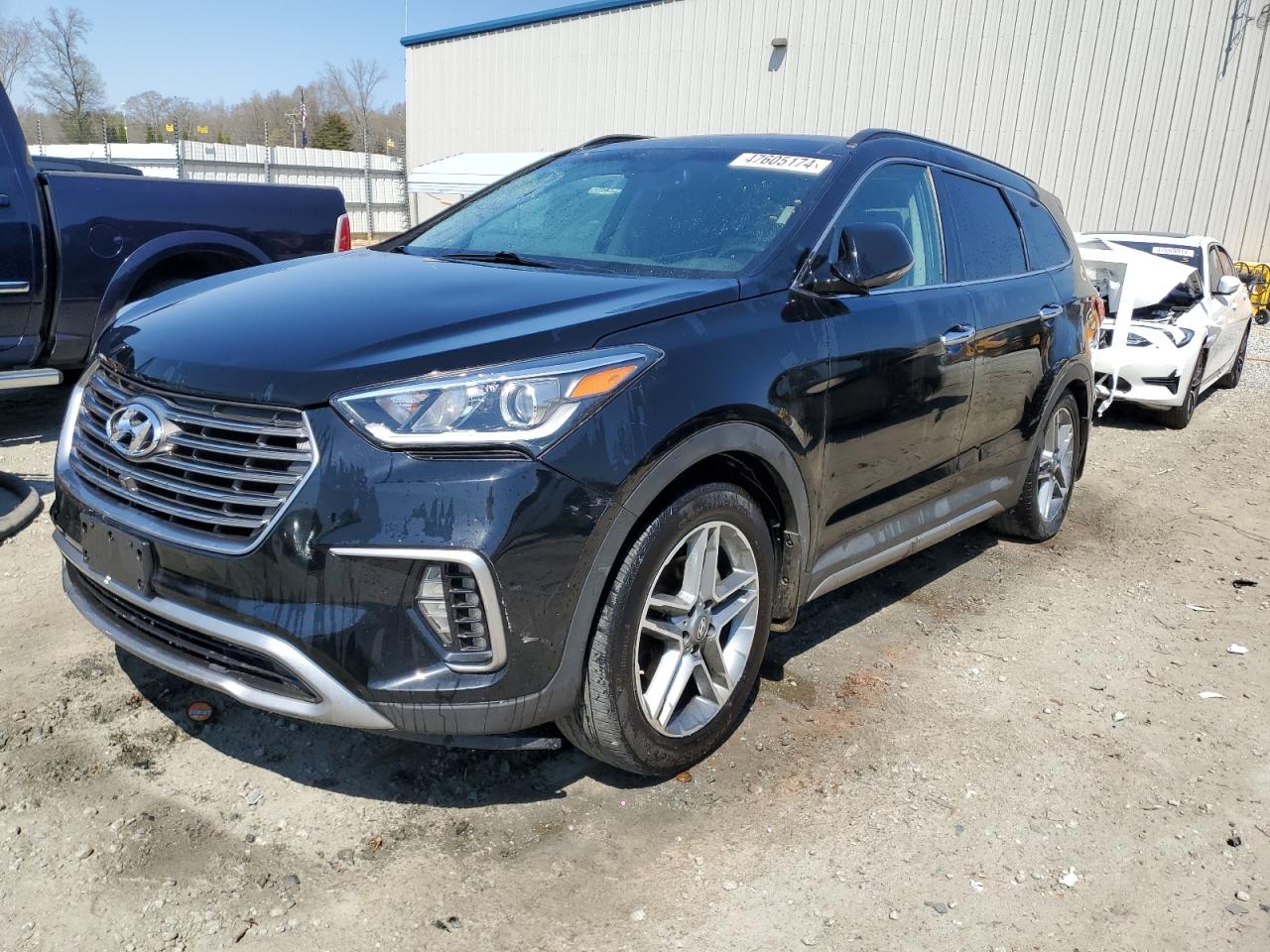 hyundai santa fe 2018 km8sr4hf2ju267581