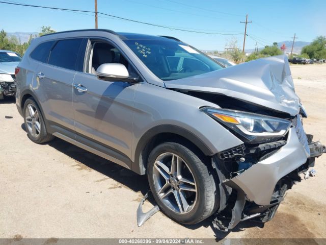 hyundai santa fe 2018 km8sr4hf2ju269069