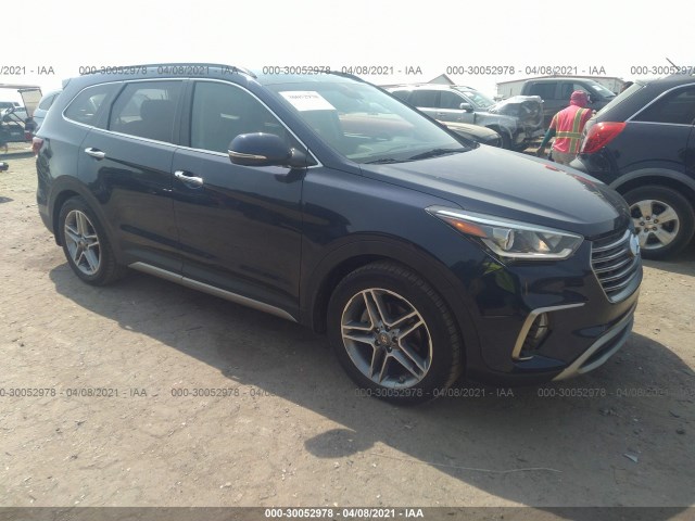 hyundai santa fe 2017 km8sr4hf5hu243074