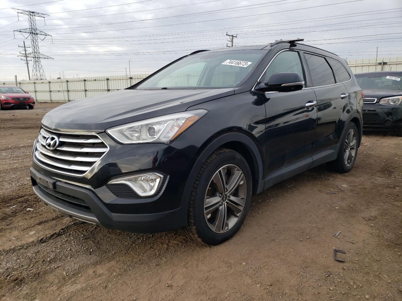 hyundai santa fe 2013 km8sr4hf6du001100