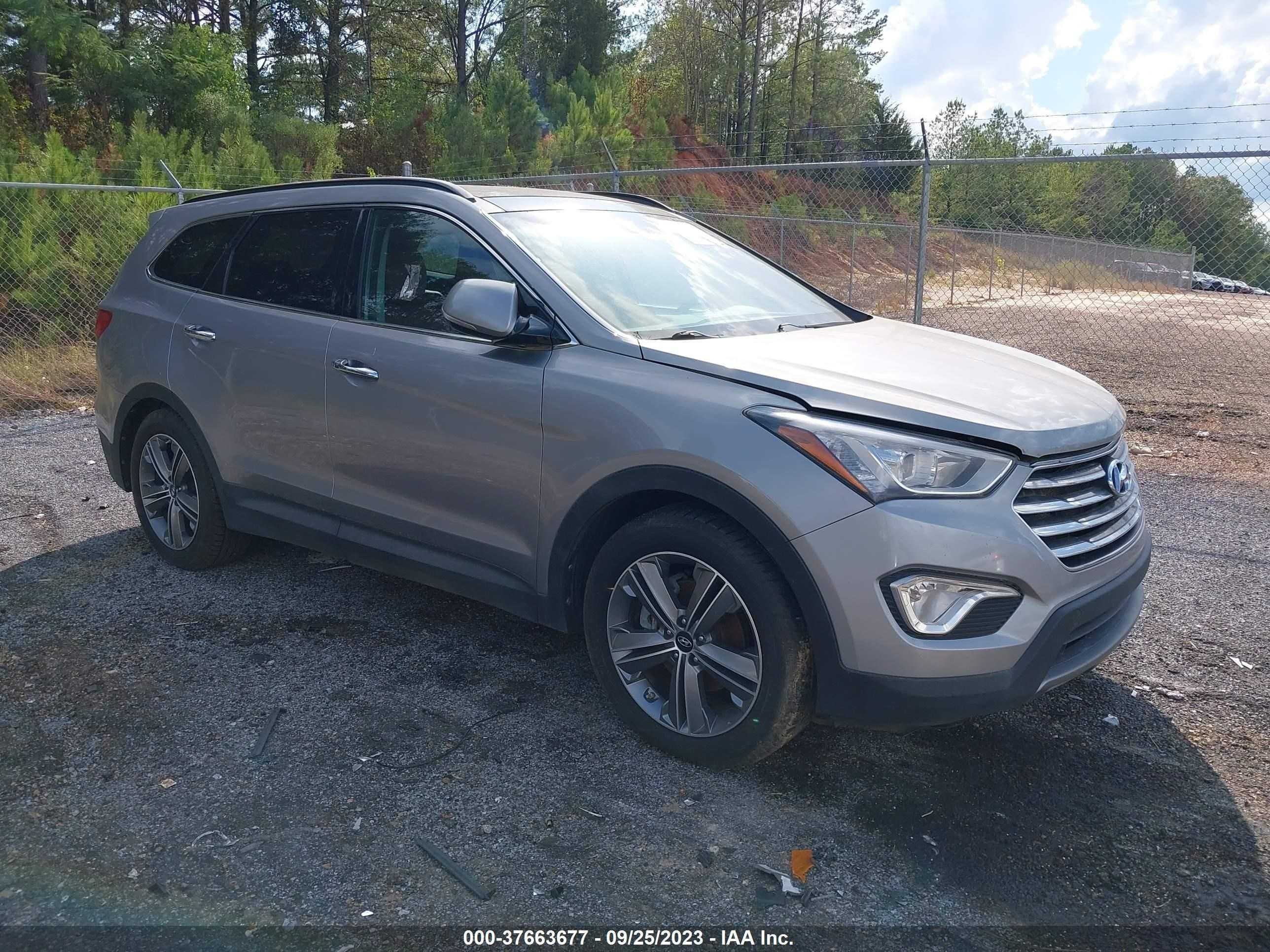 hyundai santa fe 2014 km8sr4hf8eu077032