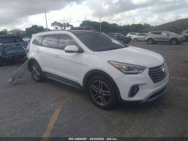 hyundai santa fe 2017 km8sr4hf9hu199340