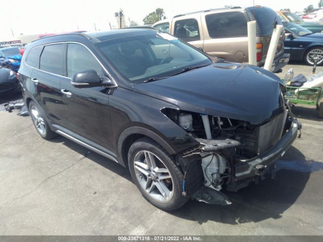 hyundai santa fe 2017 km8sr4hf9hu244759