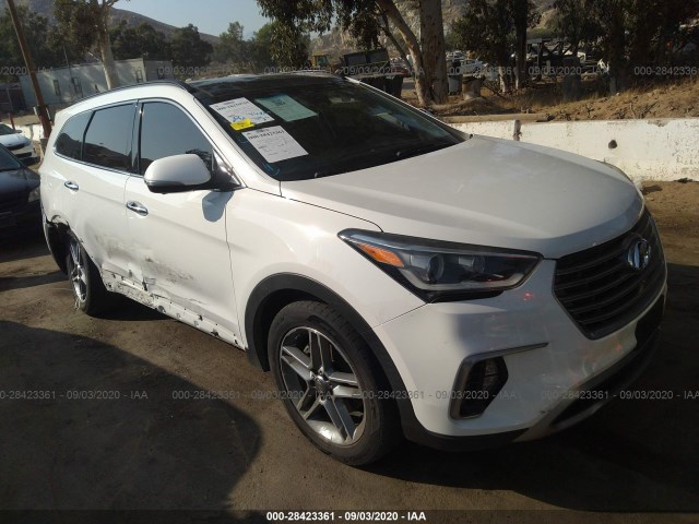 hyundai santa fe 2017 km8sr4hfxhu186306