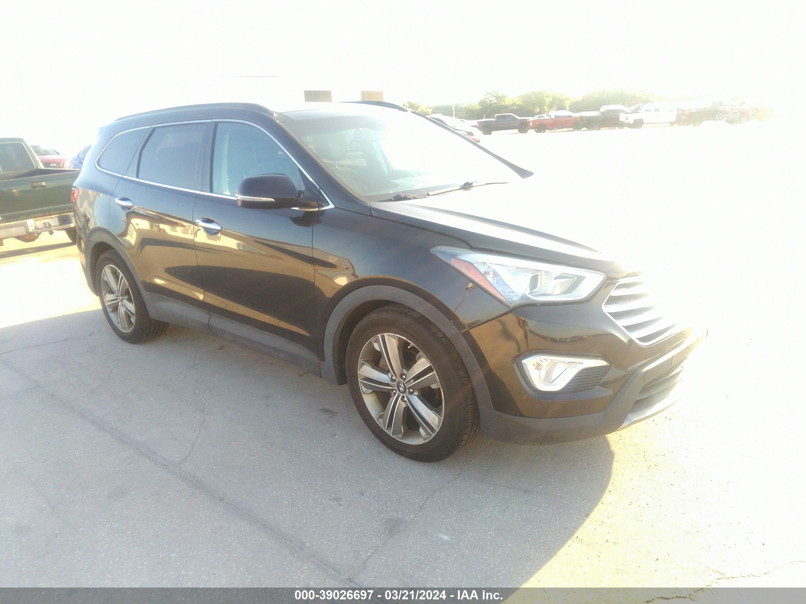 hyundai santa fe 2013 km8srdhf1du002994