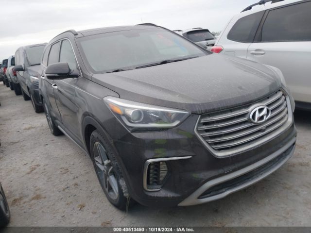 hyundai santa fe 2017 km8srdhf2hu167247