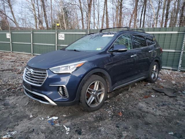 hyundai santa fe 2017 km8srdhf2hu230654