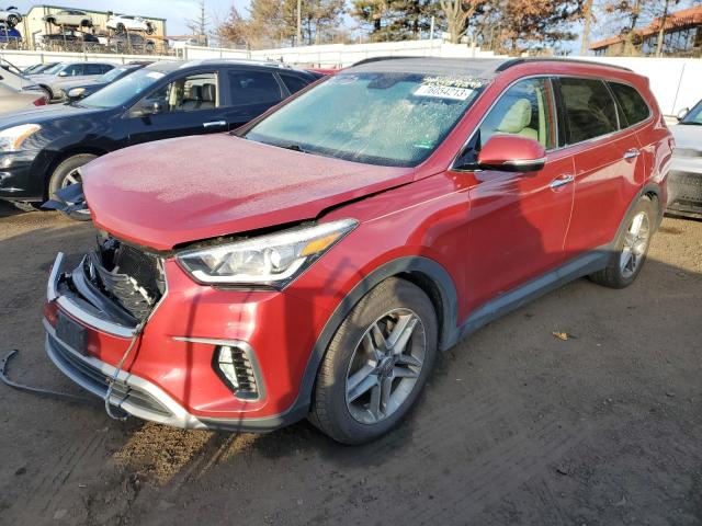 hyundai santa fe 2017 km8srdhf4hu229599