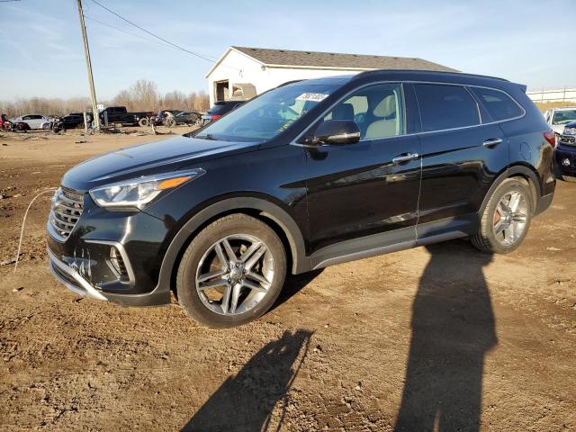 hyundai santa fe 2017 km8srdhf4hu234415