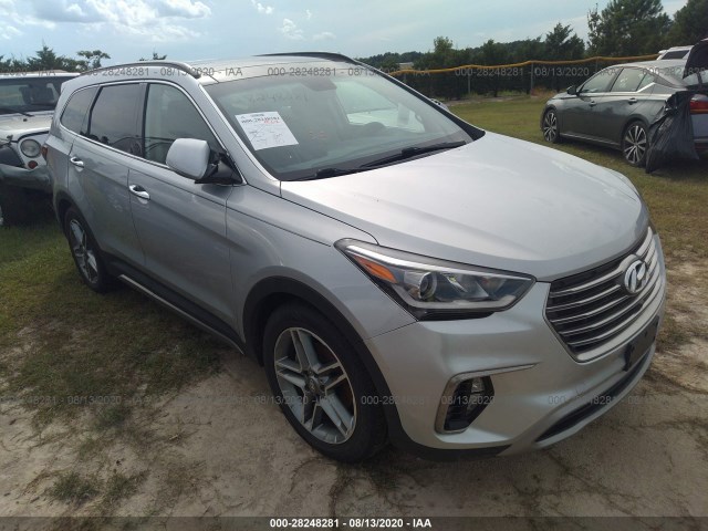 hyundai santa fe 2017 km8srdhf4hu235533