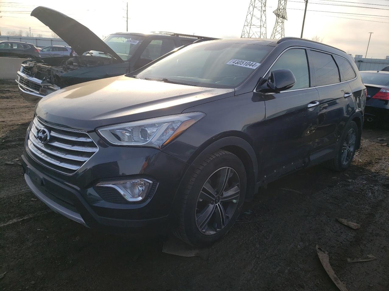 hyundai santa fe 2015 km8srdhf5fu094842