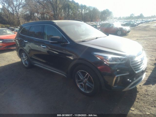 hyundai santa fe 2017 km8srdhf5hu172510