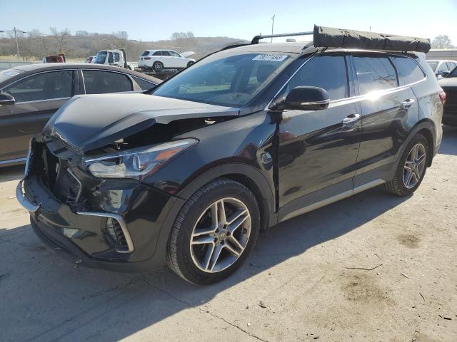 hyundai santa fe 2017 km8srdhf5hu220376