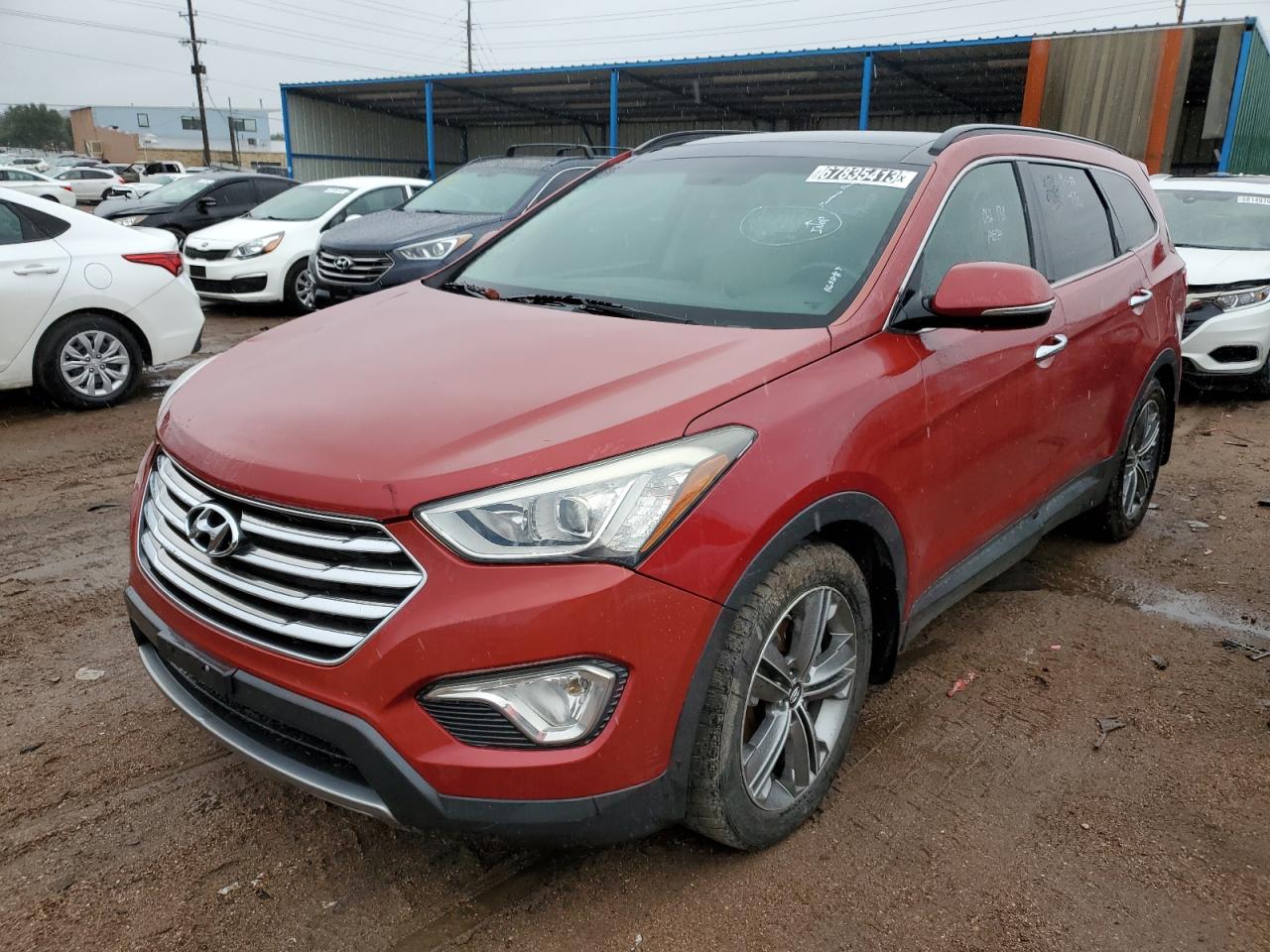 hyundai santa fe 2014 km8srdhf6eu062139