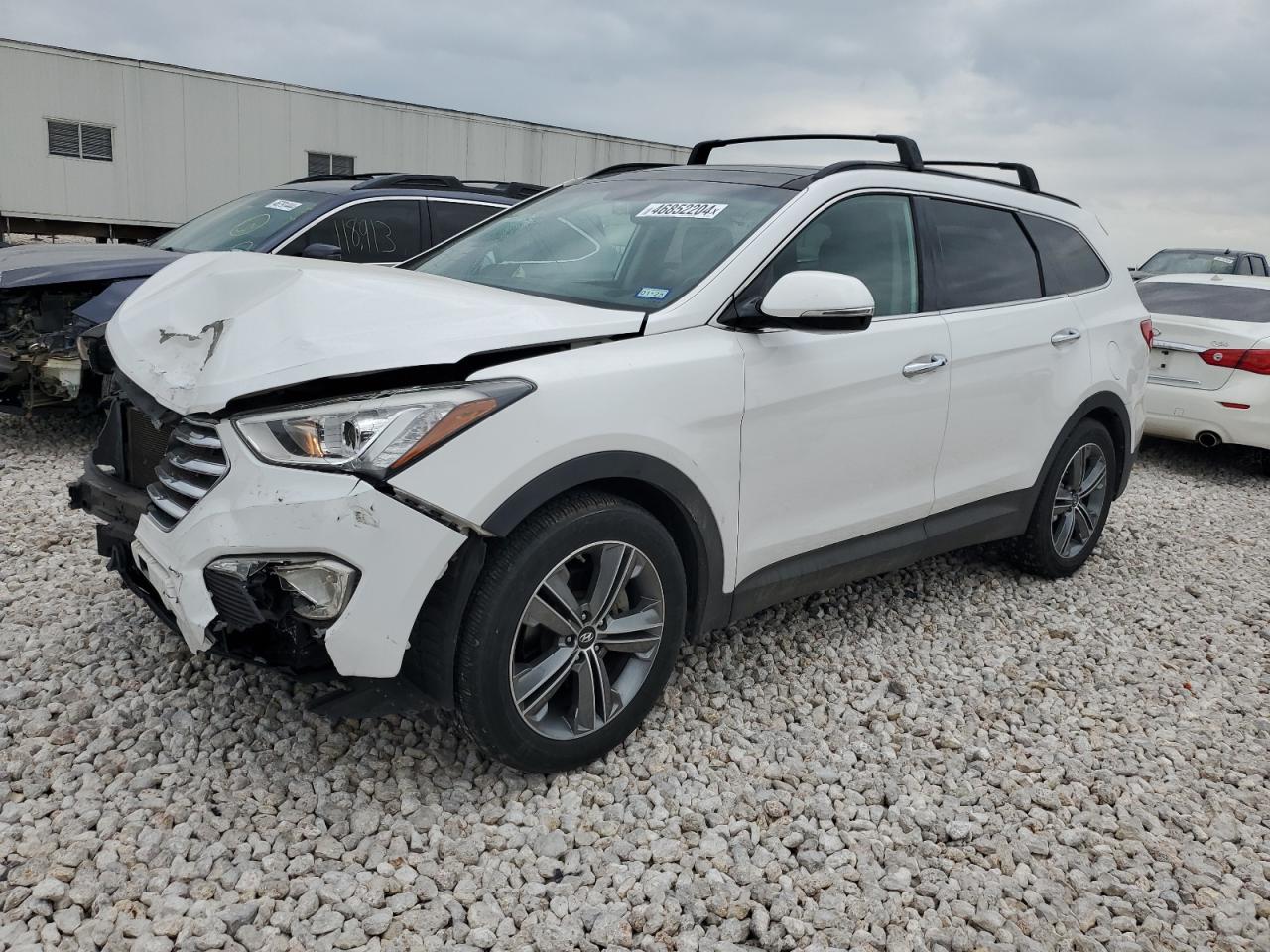 hyundai santa fe 2015 km8srdhf6fu106626