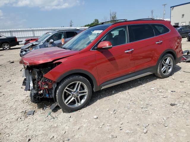 hyundai santa fe 2017 km8srdhf7hu235638