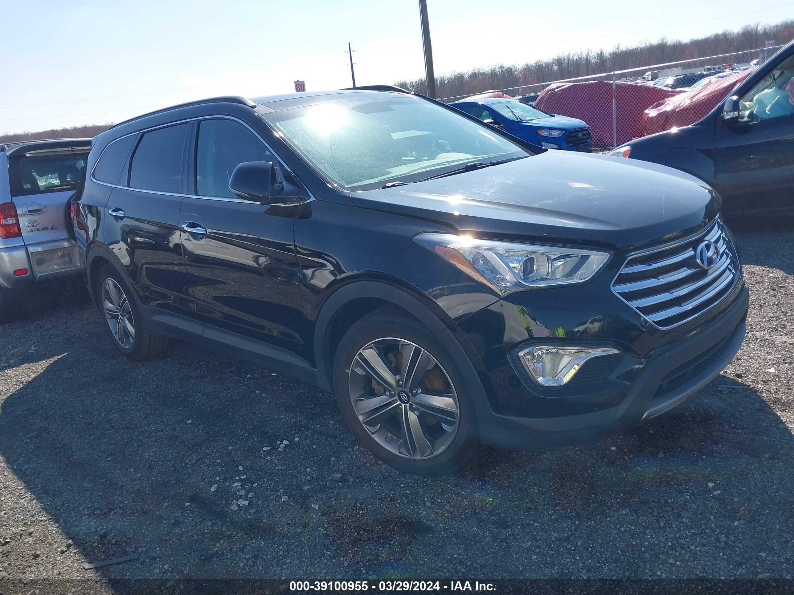 hyundai santa fe 2014 km8srdhf9eu078822