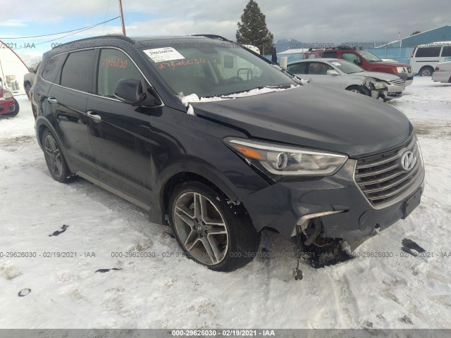 hyundai santa fe 2017 km8srdhf9hu176561