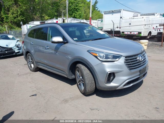 hyundai santa fe 2017 km8srdhf9hu179654