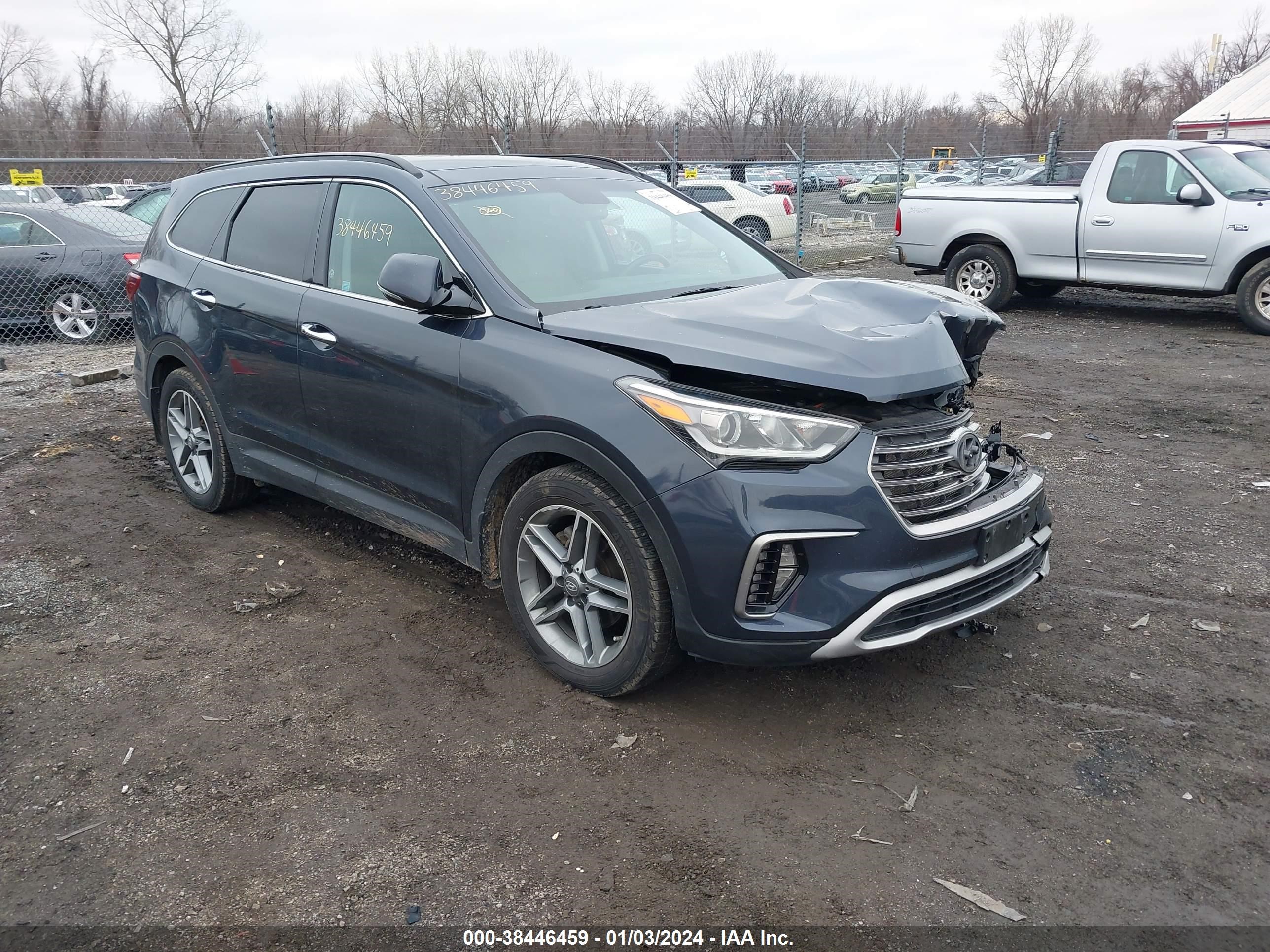 hyundai santa fe 2018 km8srdhf9ju269215