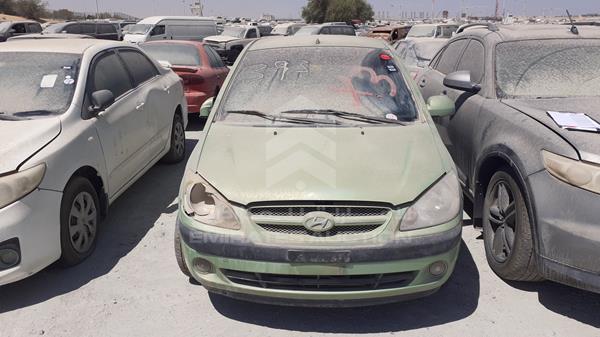 hyundai getz 2008 kmhbt51b08u779140