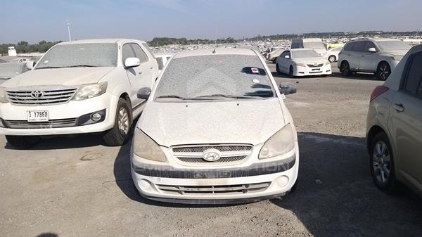 hyundai getz 2007 kmhbt51d77u655835