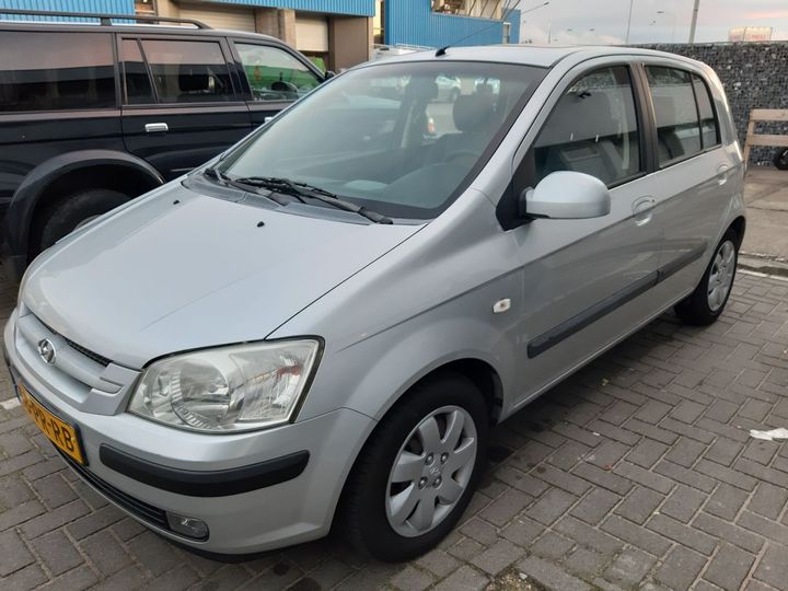 hyundai getz 2004 kmhbt51hp4u234916