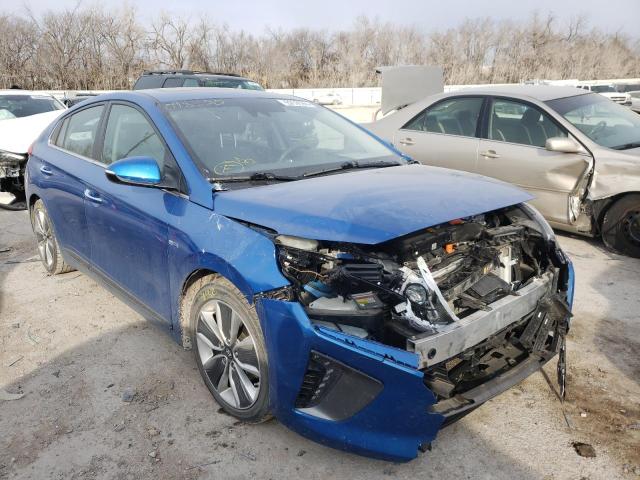 hyundai ioniq limi 2018 kmhc05lc2ju098230