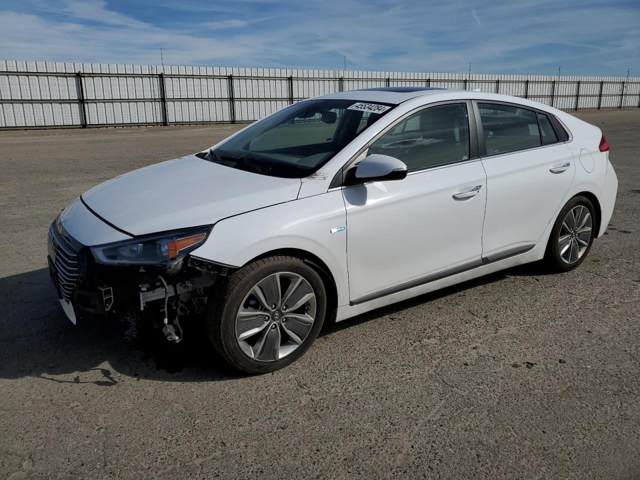 hyundai ioniq 2019 kmhc05lc4ku129883