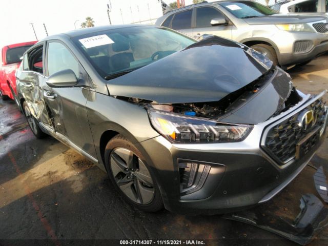 hyundai ioniq hybrid 2021 kmhc05lc6mu260963