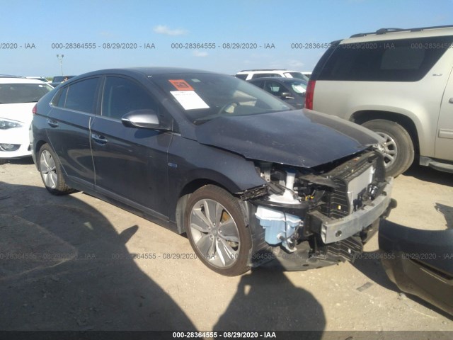 hyundai ioniq hybrid 2019 kmhc05lc7ku136858